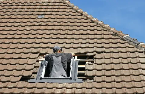 Pose de velux - Bazoches-sur-Hoëne